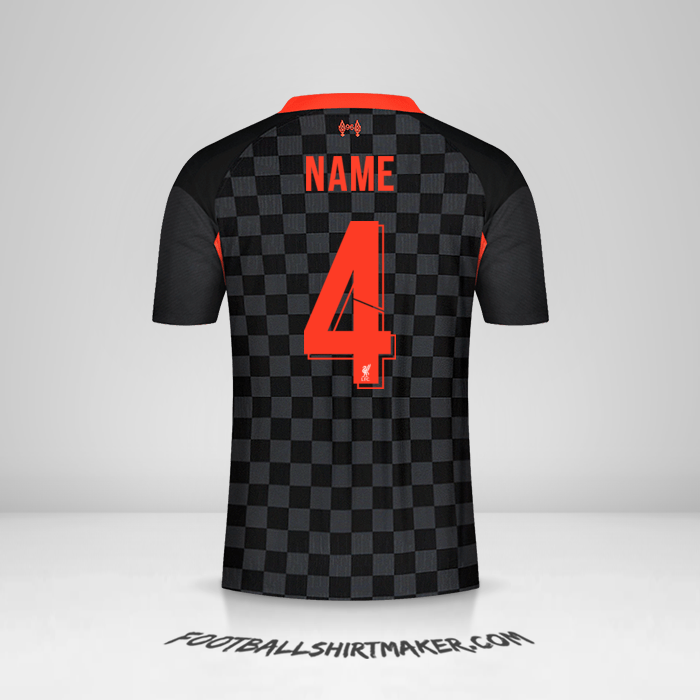 Shirt Liverpool FC Cup 2020/21 Third -  name - 4
