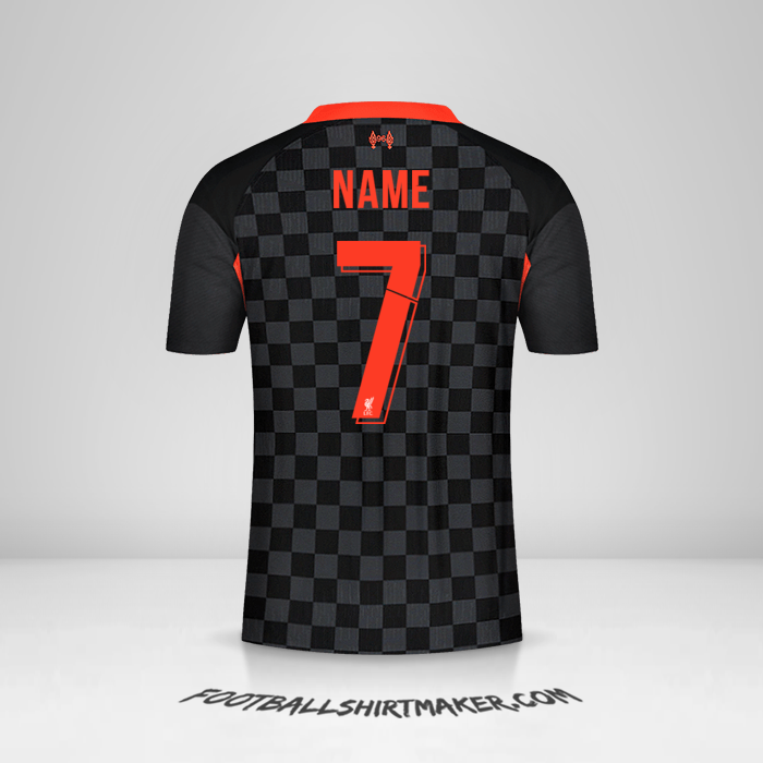 Jersey Liverpool FC Cup 2020/21 Third -  name - 7