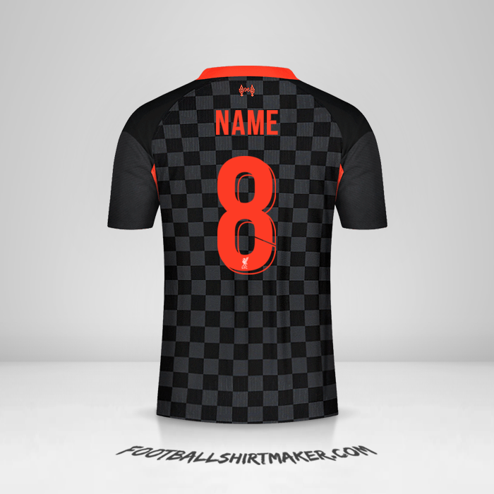 Trikot Liverpool FC Cup 2020/21 Dritte -  name - 8