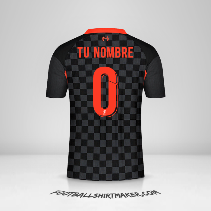 Camiseta Liverpool FC Cup 2020/21 III -  tu nombre - 0
