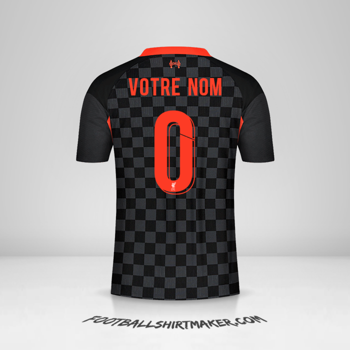 Maillot Liverpool FC Cup 2020/21 III -  votre nom - 0