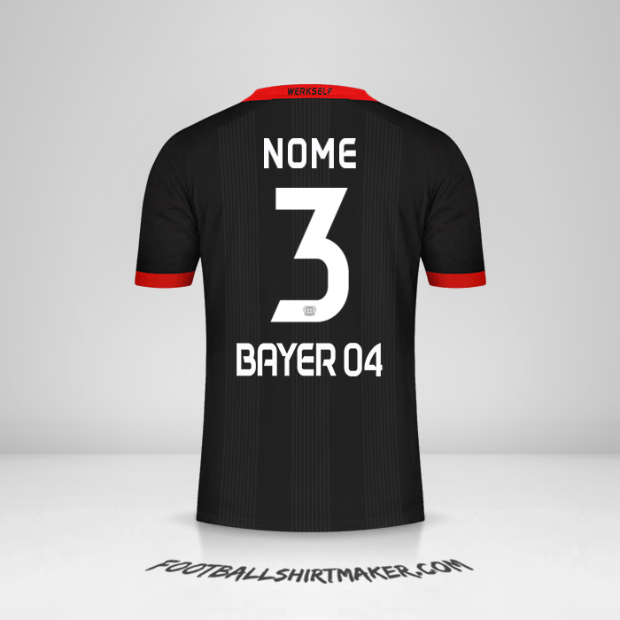 Maglia Bayer 04 Leverkusen 2020/21 -  nome - 3
