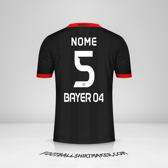 Maglia Bayer 04 Leverkusen 2020/21 -  nome - 5