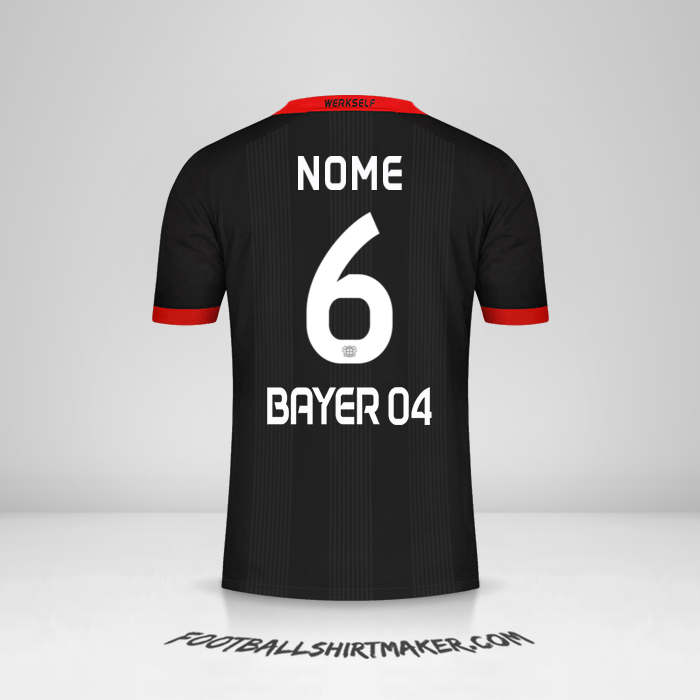 Maglia Bayer 04 Leverkusen 2020/21 -  nome - 6