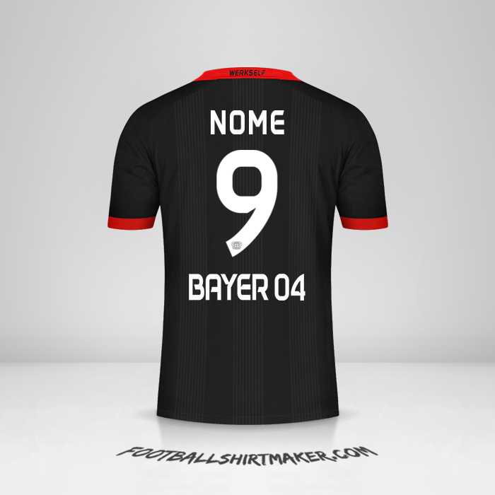 Maglia Bayer 04 Leverkusen 2020/21 -  nome - 9