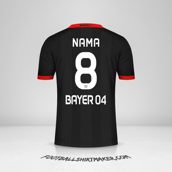Jersey Bayer 04 Leverkusen 2020/21 -  nama - 8