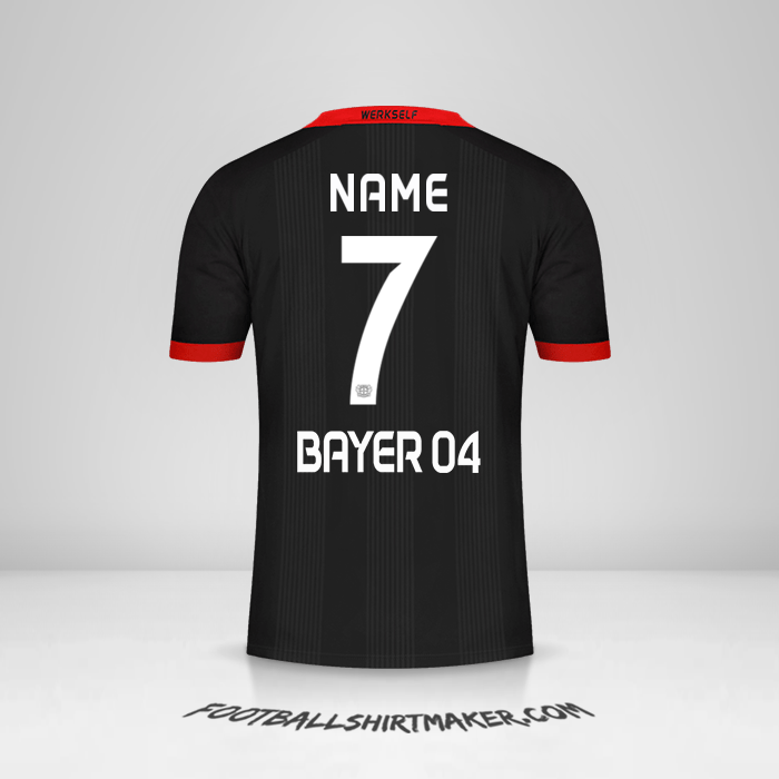 Trikot Bayer 04 Leverkusen 2020/21 -  name - 7