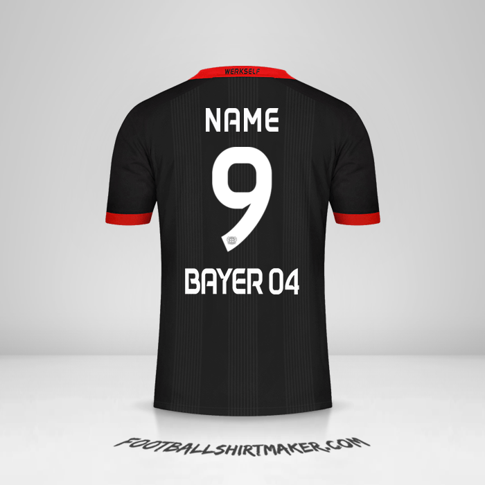 Jersey Bayer 04 Leverkusen 2020/21 -  name - 9