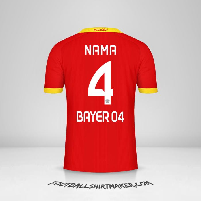Jersey Bayer 04 Leverkusen 2020/21 Alternatif -  nama - 4