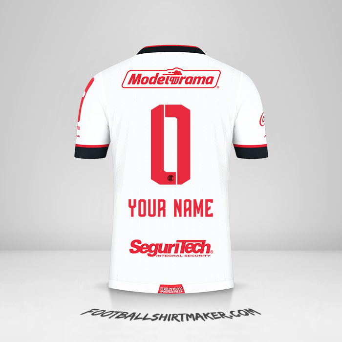 Shirt Toluca FC 2021 II -  your name - 0
