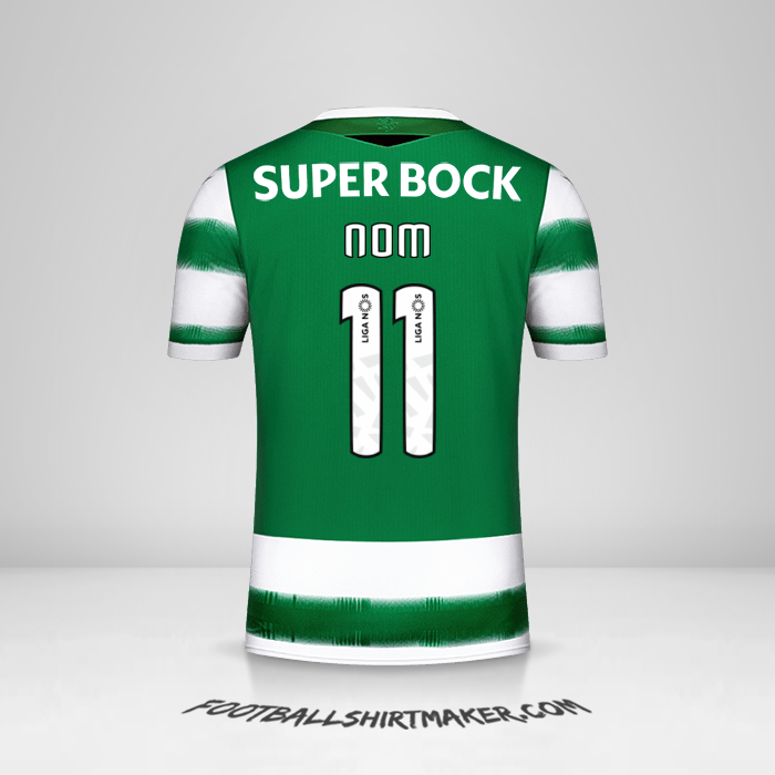 Maillot Sporting Clube 2020/21 -  nom - 11