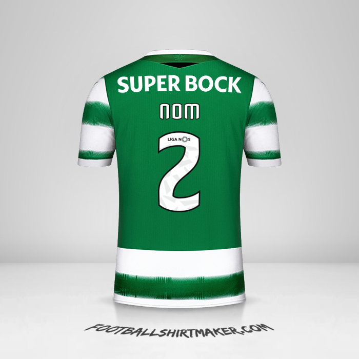 Maillot Sporting Clube 2020/21 -  nom - 2