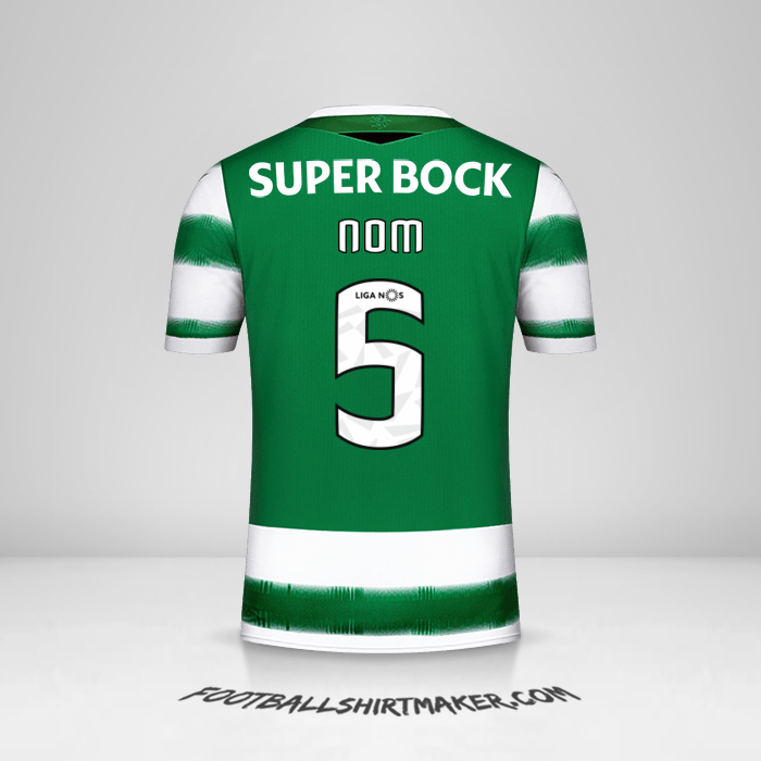 Maillot Sporting Clube 2020/21 -  nom - 5