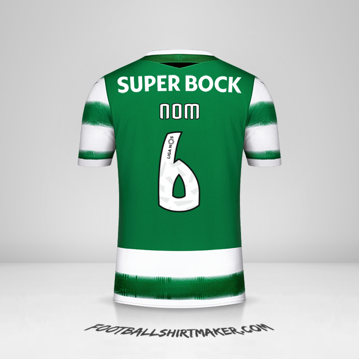 Maillot Sporting Clube 2020/21 -  nom - 6