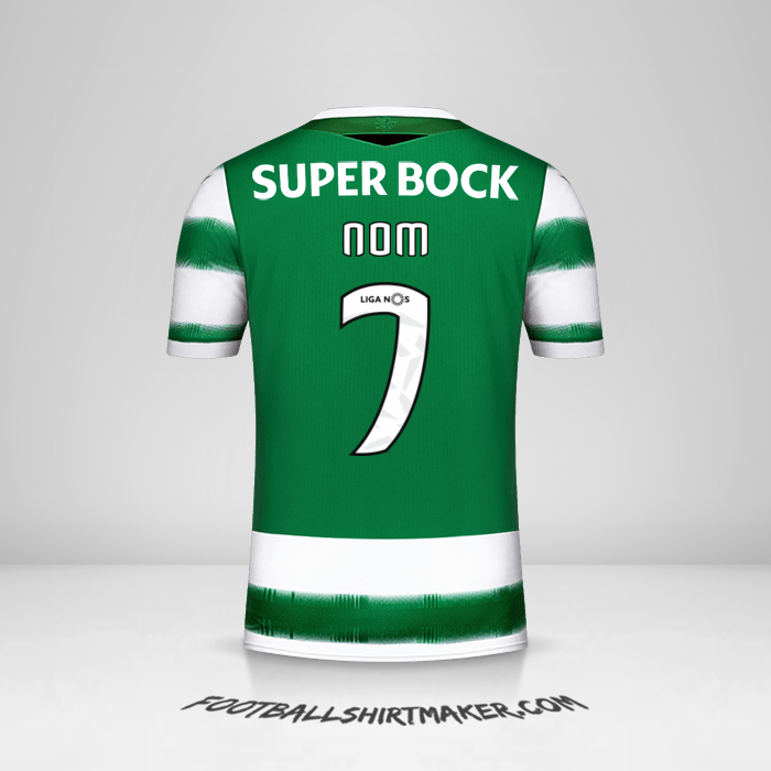 Maillot Sporting Clube 2020/21 -  nom - 7