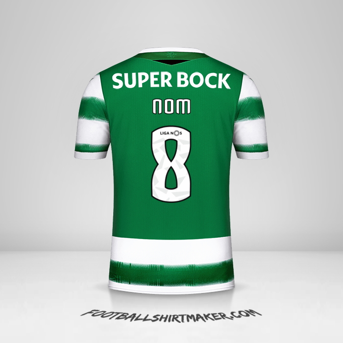 Maillot Sporting Clube 2020/21 -  nom - 8