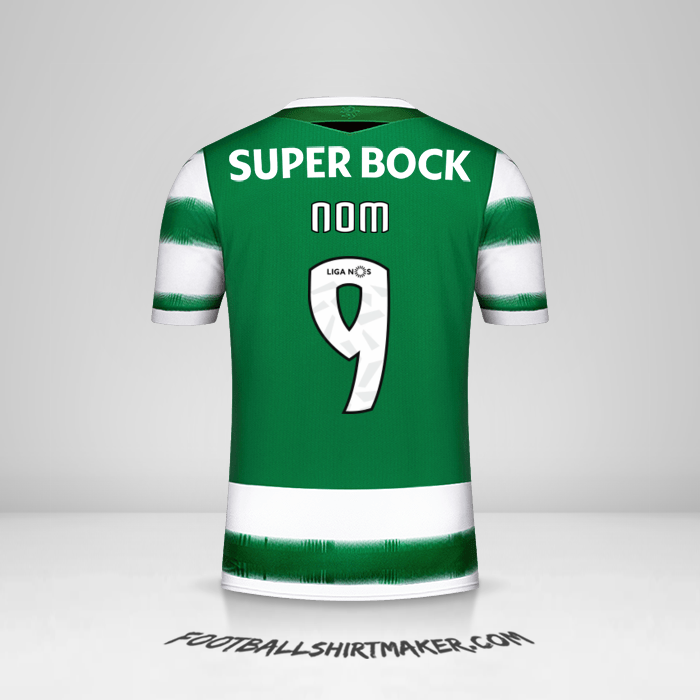 Maillot Sporting Clube 2020/21 -  nom - 9