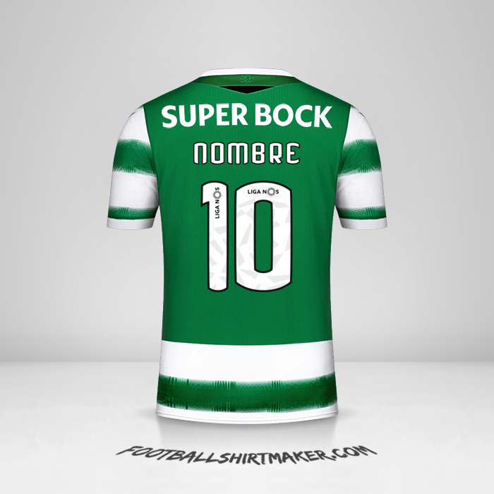Jersey Sporting Clube 2020/21 -  nombre - 10