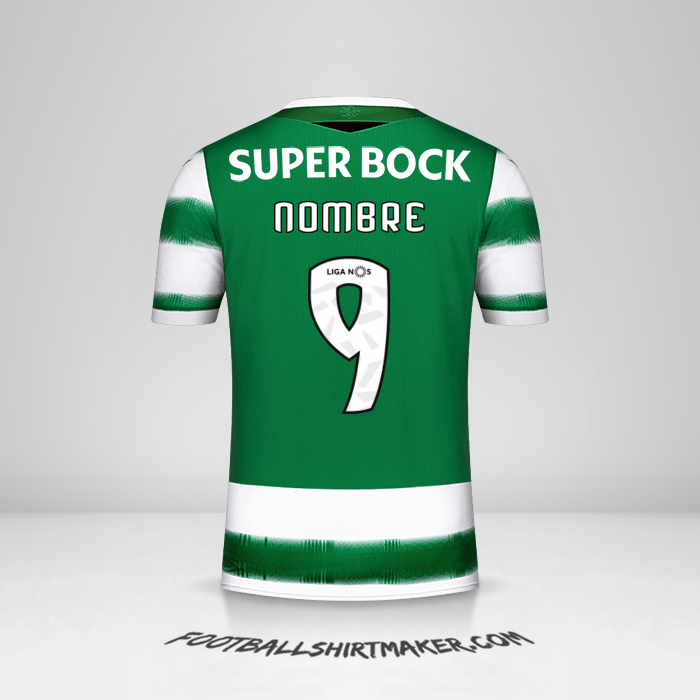 Jersey Sporting Clube 2020/21 -  nombre - 9