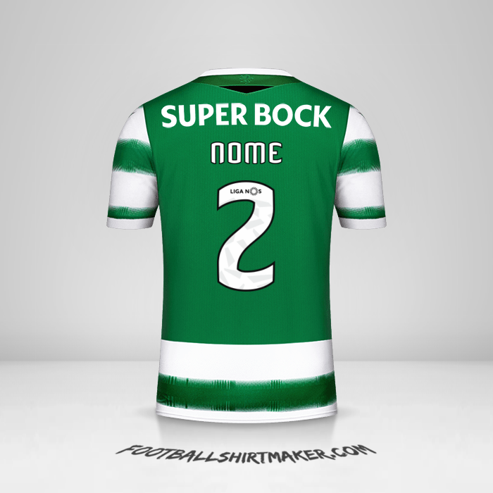 Maglia Sporting Clube 2020/21 -  nome - 2