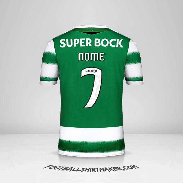 Camisola Sporting Clube 2020/21 -  nome - 7