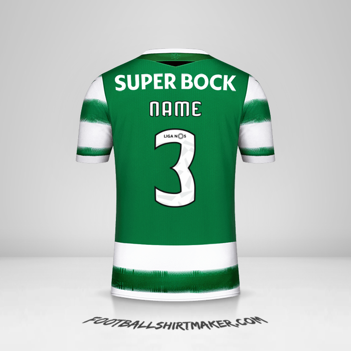 Shirt Sporting Clube 2020/21 -  name - 3