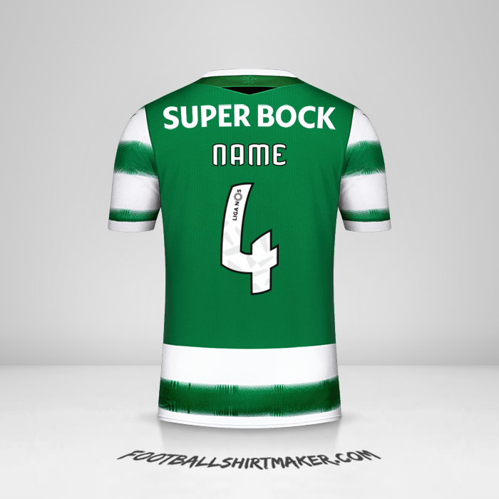 Shirt Sporting Clube 2020/21 -  name - 4