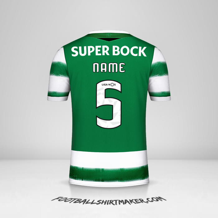 Shirt Sporting Clube 2020/21 -  name - 5
