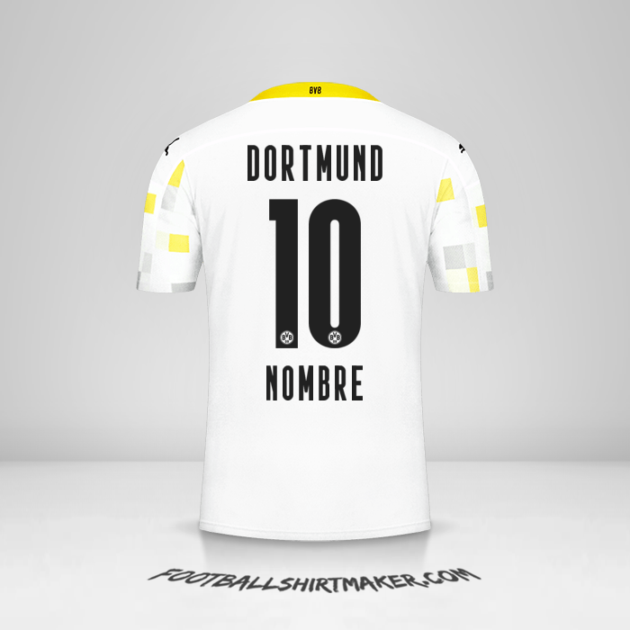 Camiseta Borussia Dortmund 2020/21 Tercera -  nombre - 10