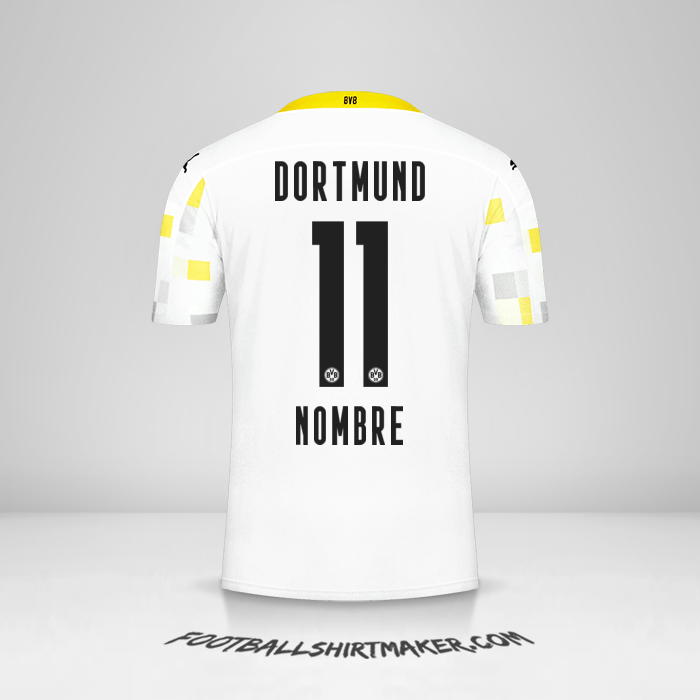 Camiseta Borussia Dortmund 2020/21 Tercera -  nombre - 11