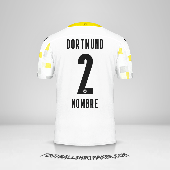 Jersey Borussia Dortmund 2020/21 Tercera -  nombre - 2