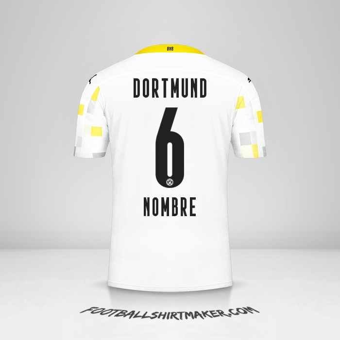 Jersey Borussia Dortmund 2020/21 Tercera -  nombre - 6