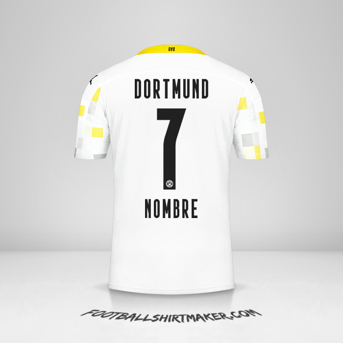Jersey Borussia Dortmund 2020/21 Tercera -  nombre - 7