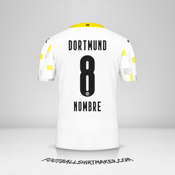 Jersey Borussia Dortmund 2020/21 Tercera -  nombre - 8