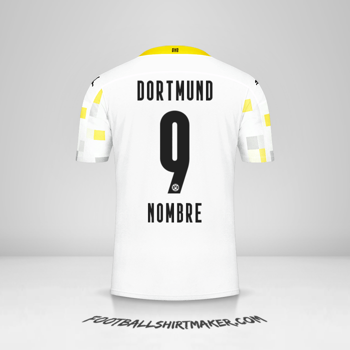 Camiseta Borussia Dortmund 2020/21 Tercera -  nombre - 9
