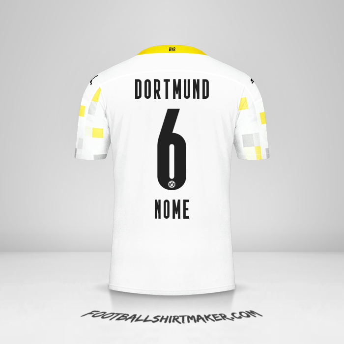Maglia Borussia Dortmund 2020/21 Terza -  nome - 6