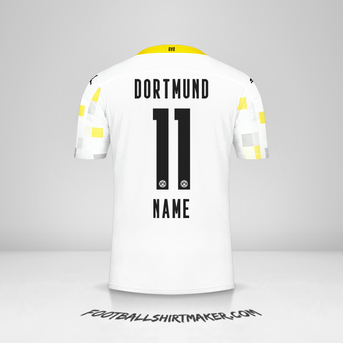 Jersey Borussia Dortmund 2020/21 Third -  name - 11