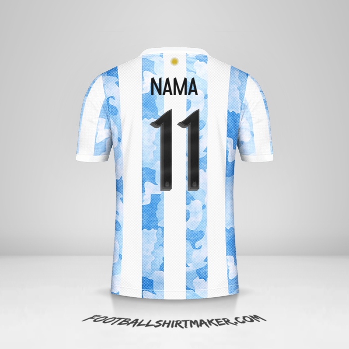 Jersey Argentina 2021 -  nama - 11