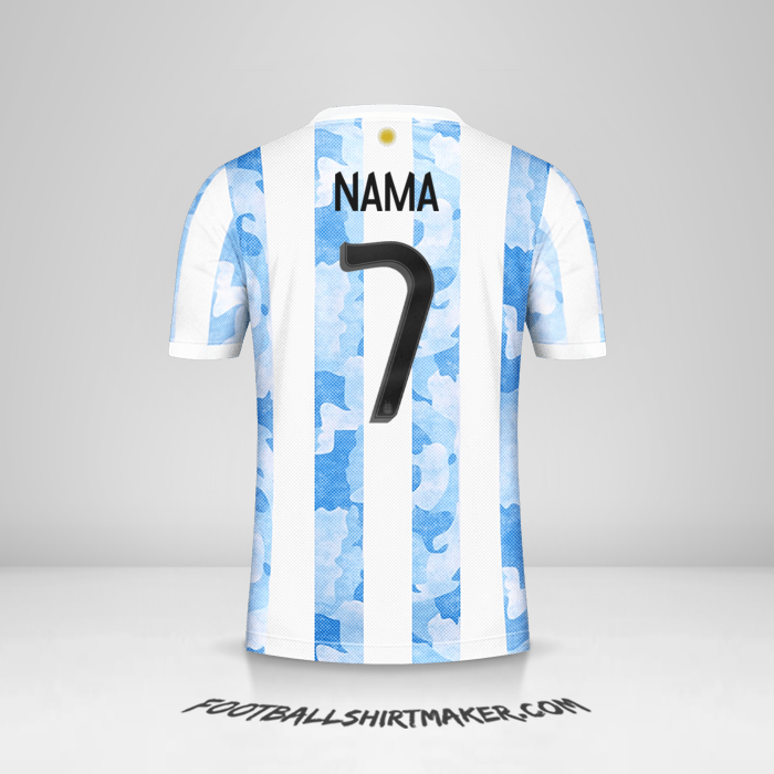Jersey Argentina 2021 -  nama - 7
