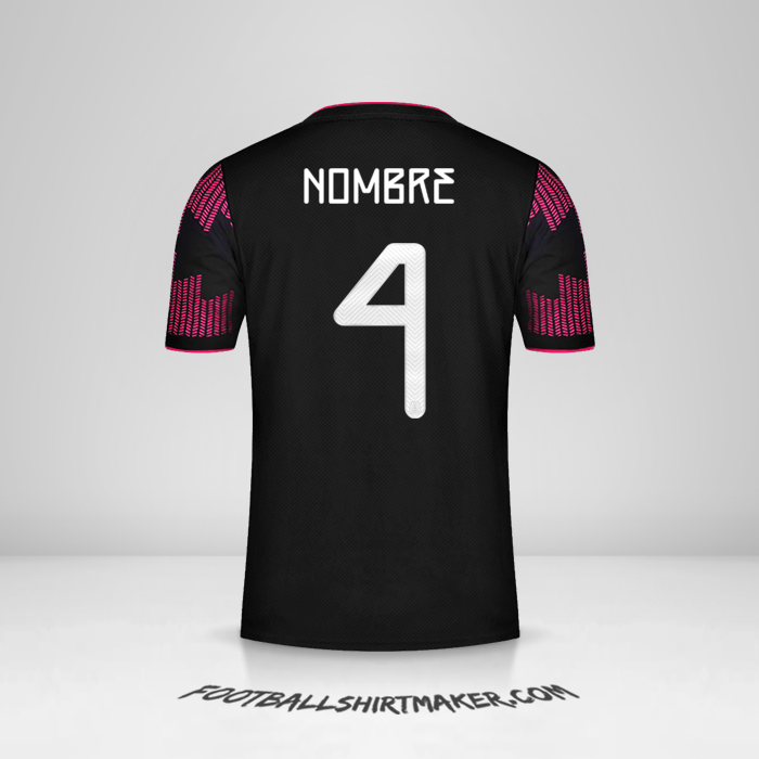 Jersey Mexico 2021 -  nombre - 4