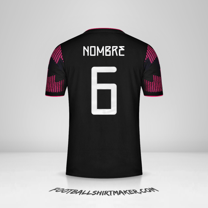 Jersey Mexico 2021 -  nombre - 6