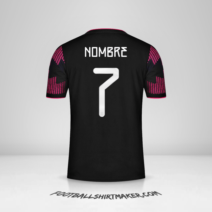 Jersey Mexico 2021 -  nombre - 7