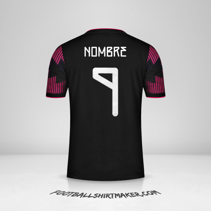 Jersey Mexico 2021 -  nombre - 9
