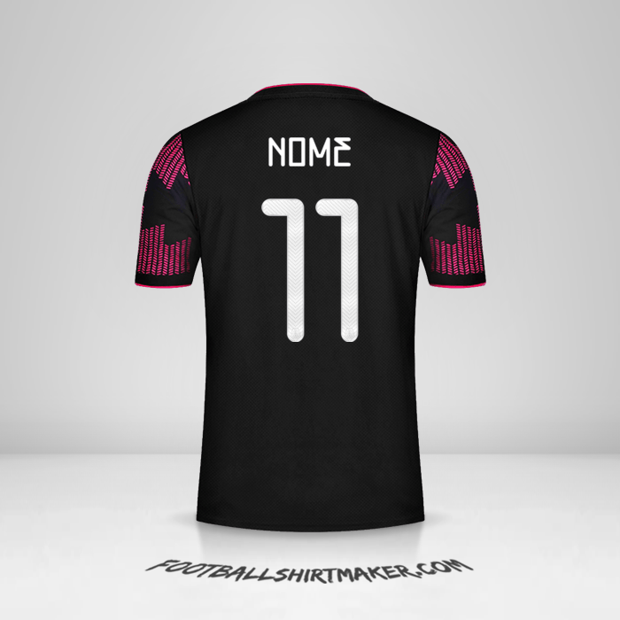 Camisa México 2021 -  nome - 11
