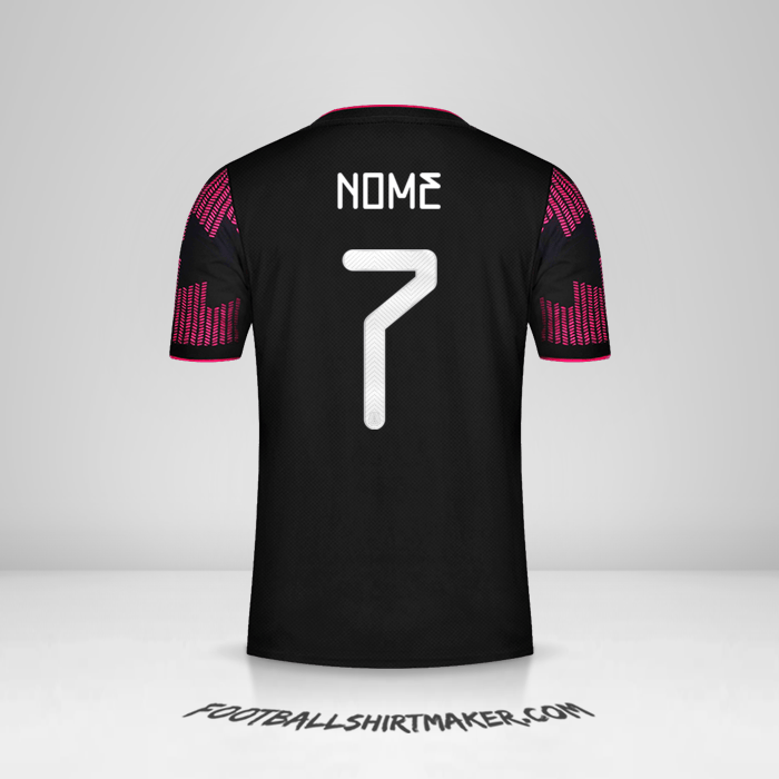 Camisa México 2021 -  nome - 7