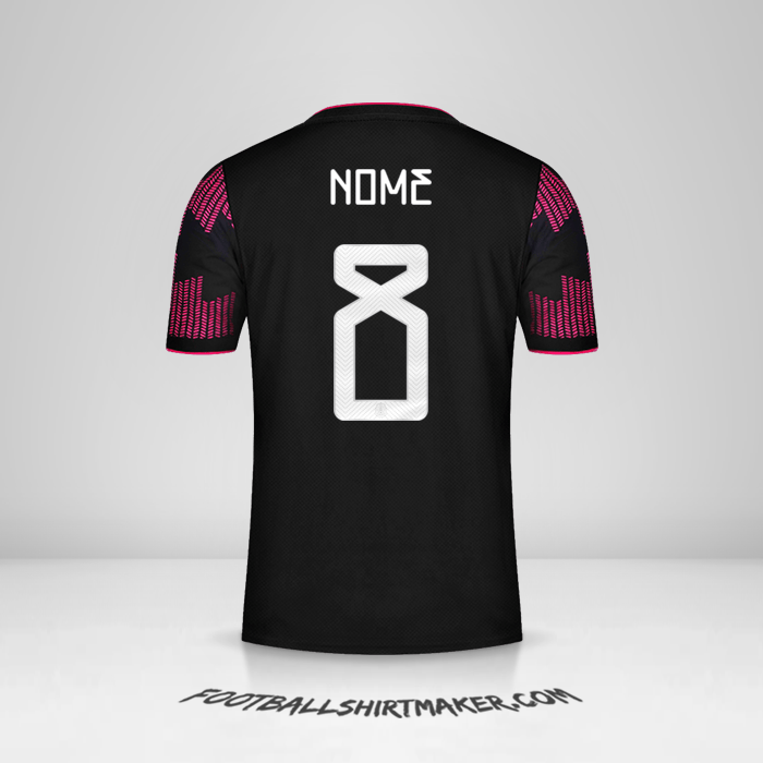 Camisa México 2021 -  nome - 8