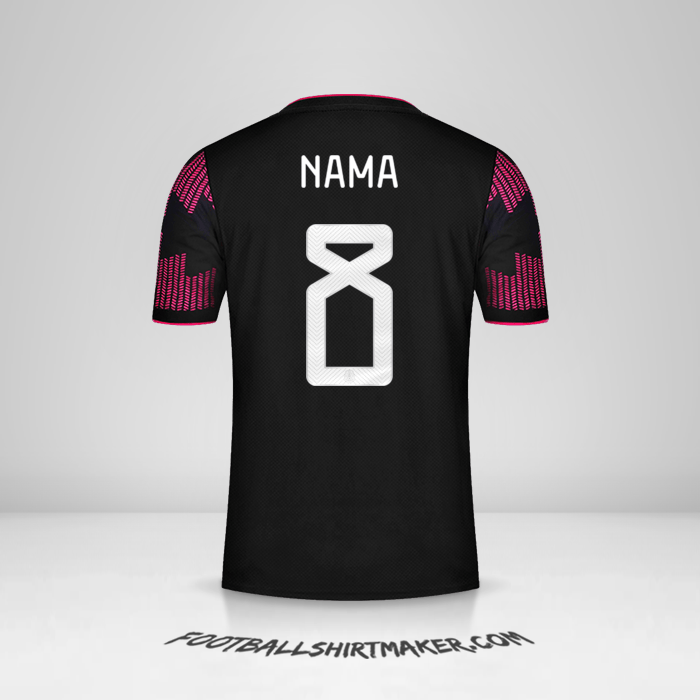Jersey Meksiko 2021 -  nama - 8
