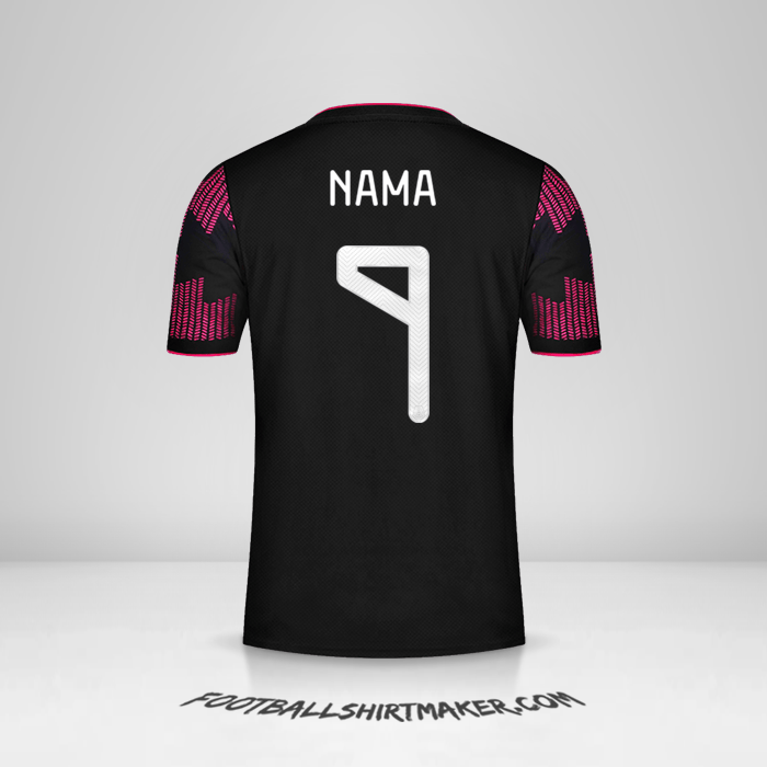 Jersey Meksiko 2021 -  nama - 9