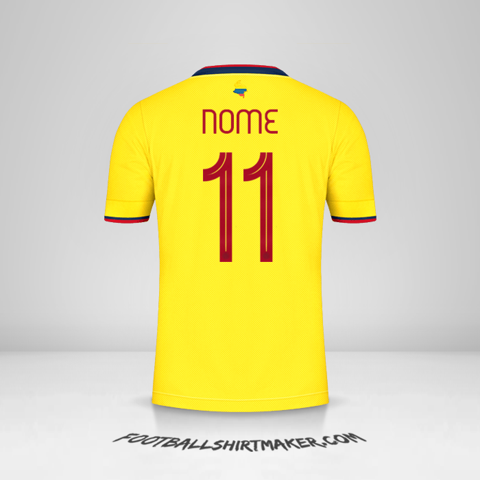 Maglia Colombia 2021 -  nome - 11