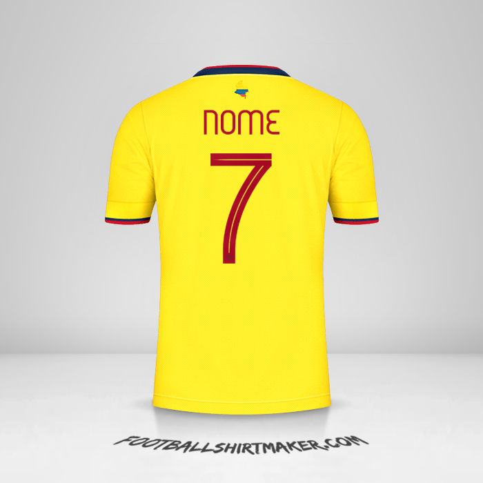 Maglia Colombia 2021 -  nome - 7